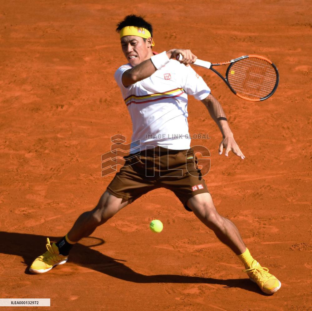 Tennis: Nishikori at Monte-Carlo Masters