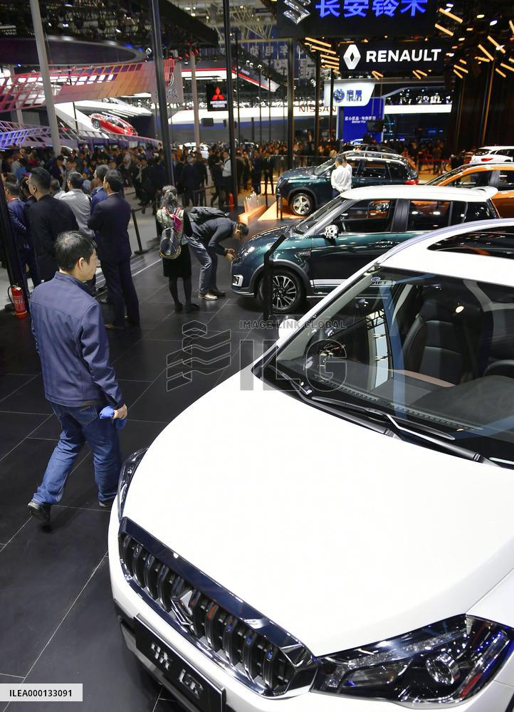 Motor show in Beijing