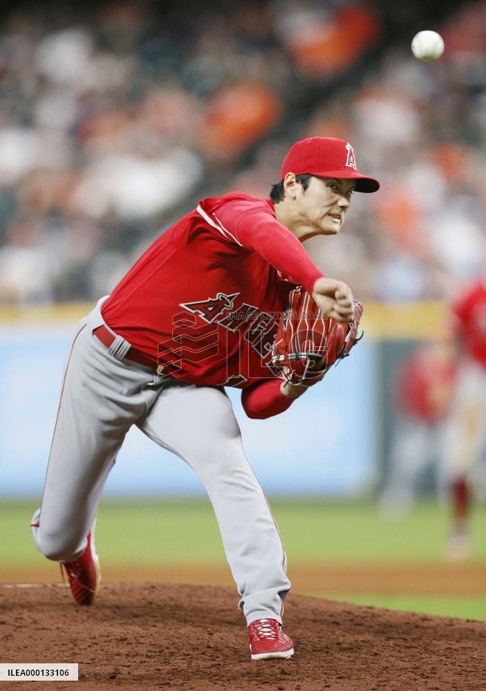 Baseball: Angels' Ohtani