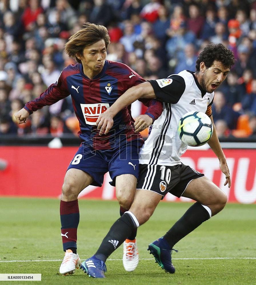 Football: Valencia vs Eibar