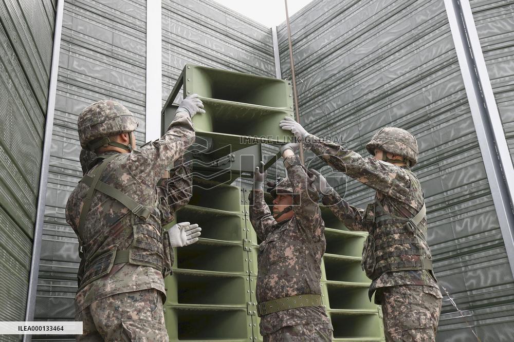 Propaganda speakers removal