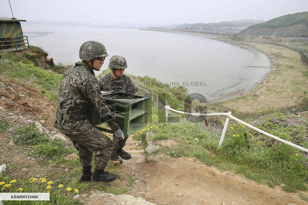 Propaganda speakers removal