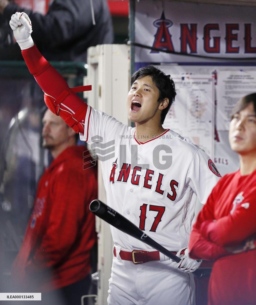 Baseball: Angels' Ohtani