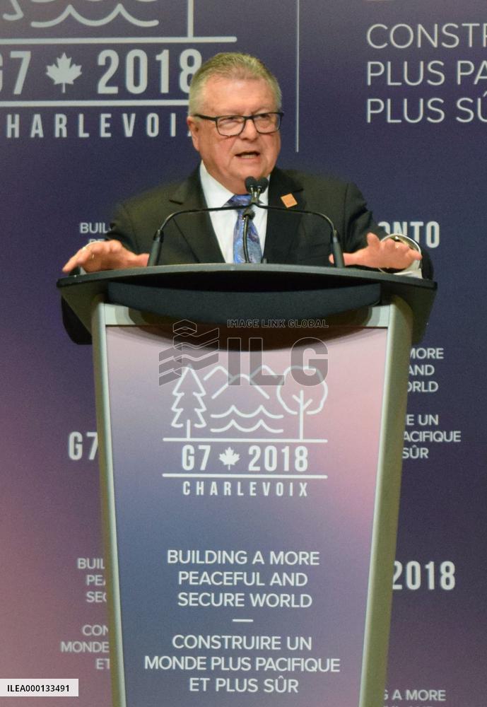Canada public safety minister Goodale