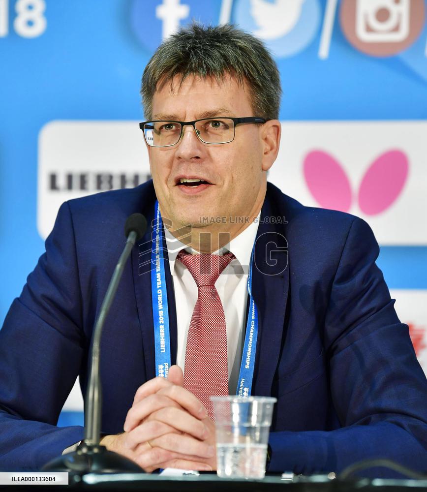 Table tennis federation chief