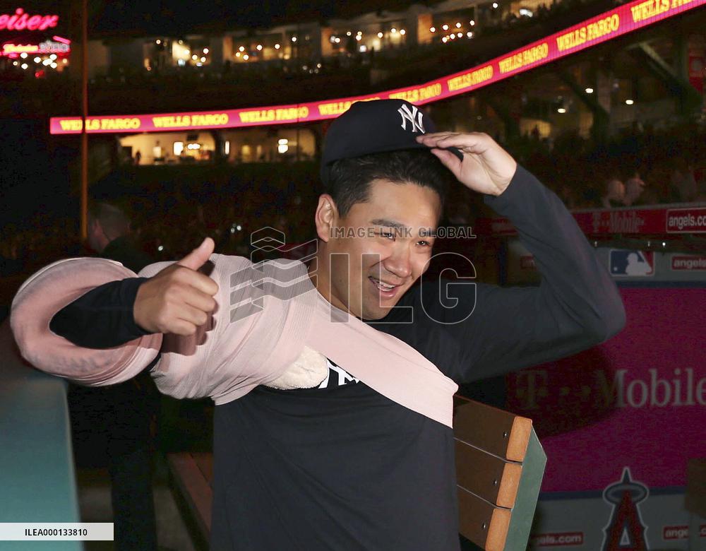 Baseball: Yankees' Tanaka