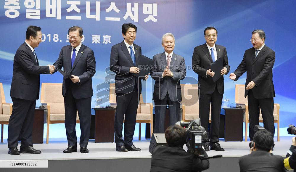 Trilateral business summit