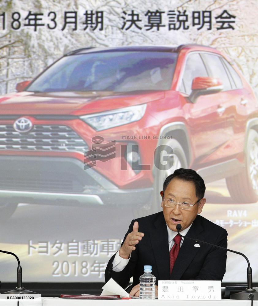Toyota Motor's president