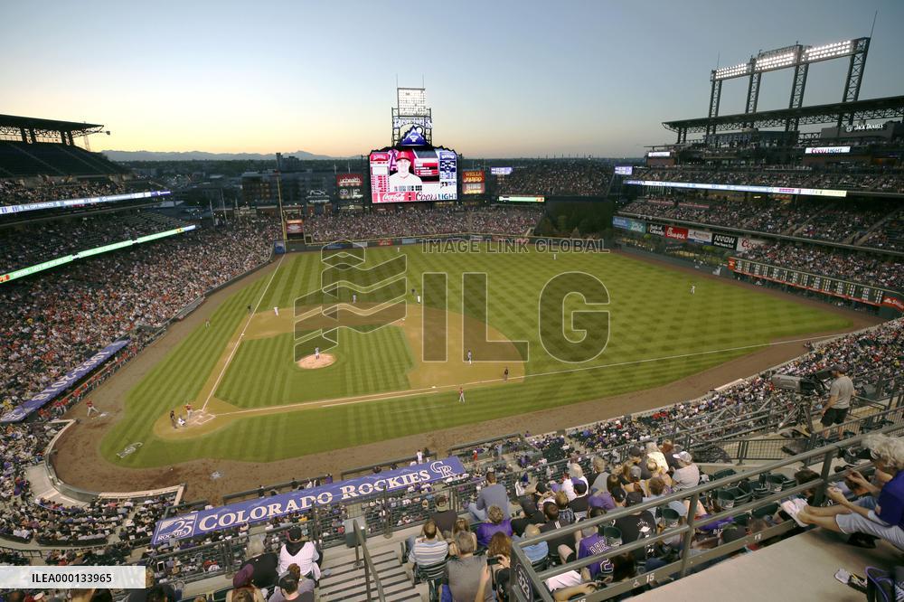 Baseball: Rockies' Coors Field