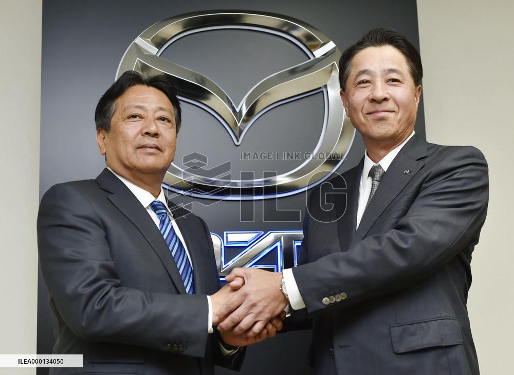 New Mazda Motor president