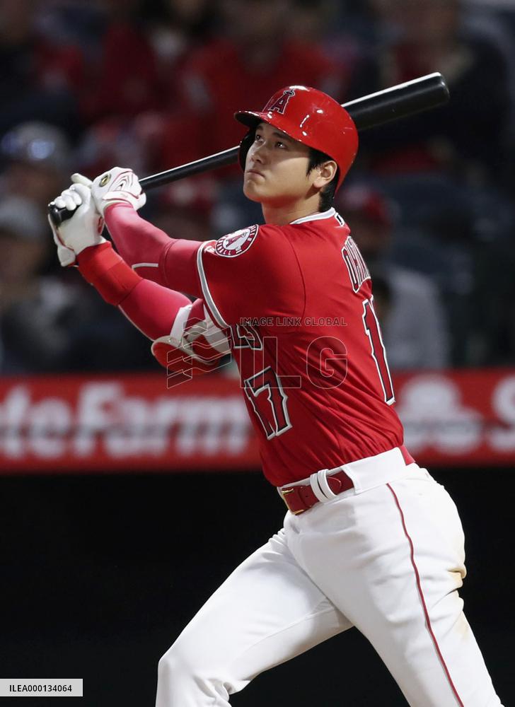 Baseball: Angels' Ohtani