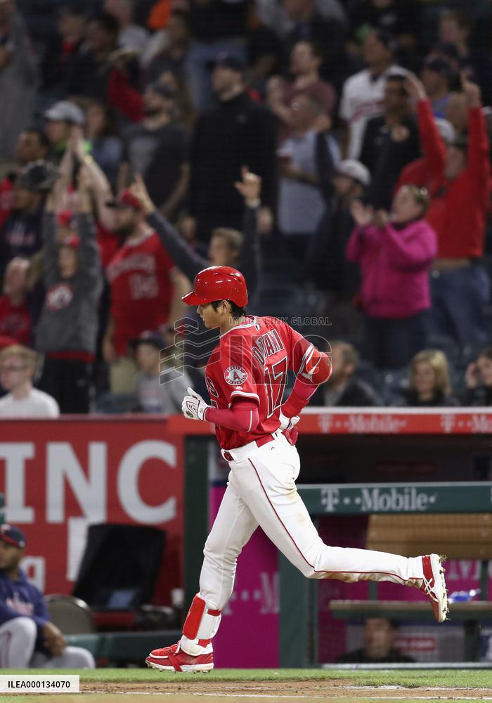 Baseball: Angels' Ohtani