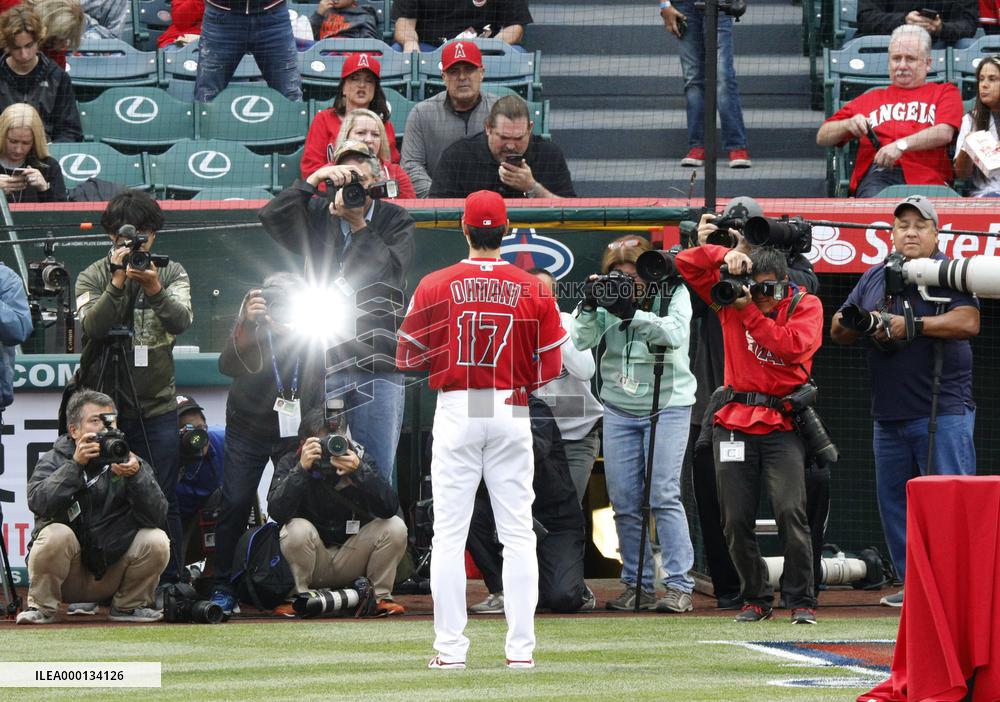 Baseball: Angels' Ohtani