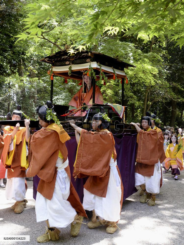 Aoi festival in Kyoto