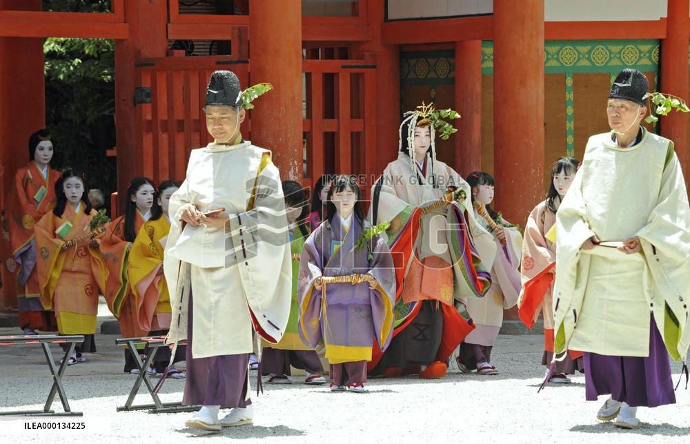 Aoi festival in Kyoto