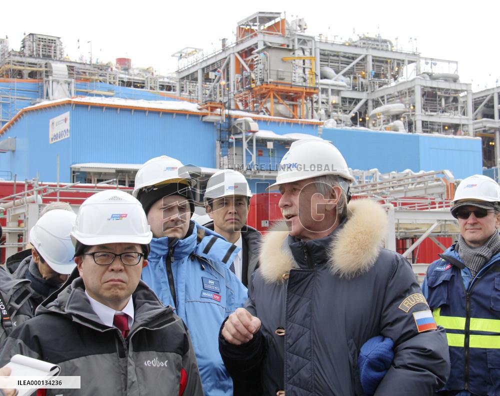 LNG plant in Russia