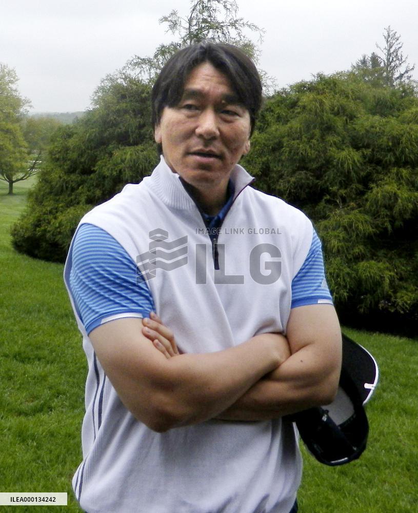 Baseball: Ex-Yankee Matsui plays golf