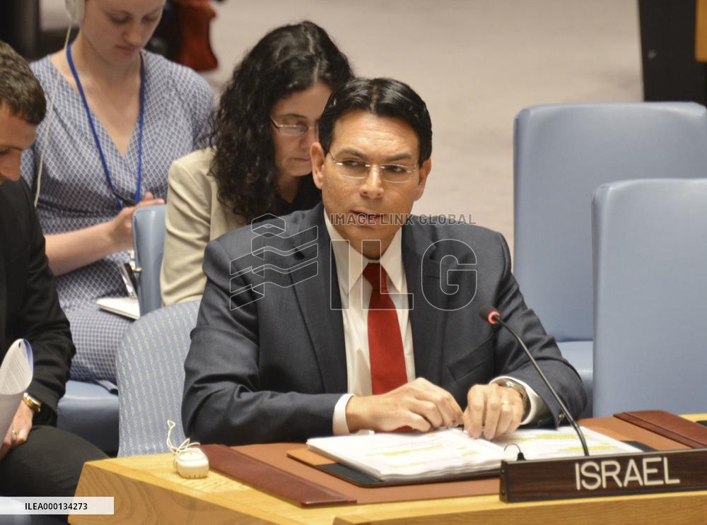 Emergency meeting of U.N. Security Council on Gaza