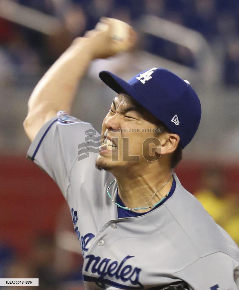 Baseball: Dodgers' Maeda