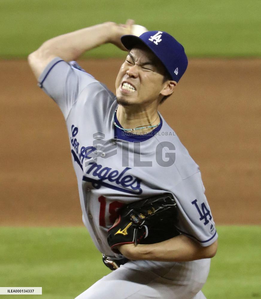 Baseball: Dodgers' Maeda