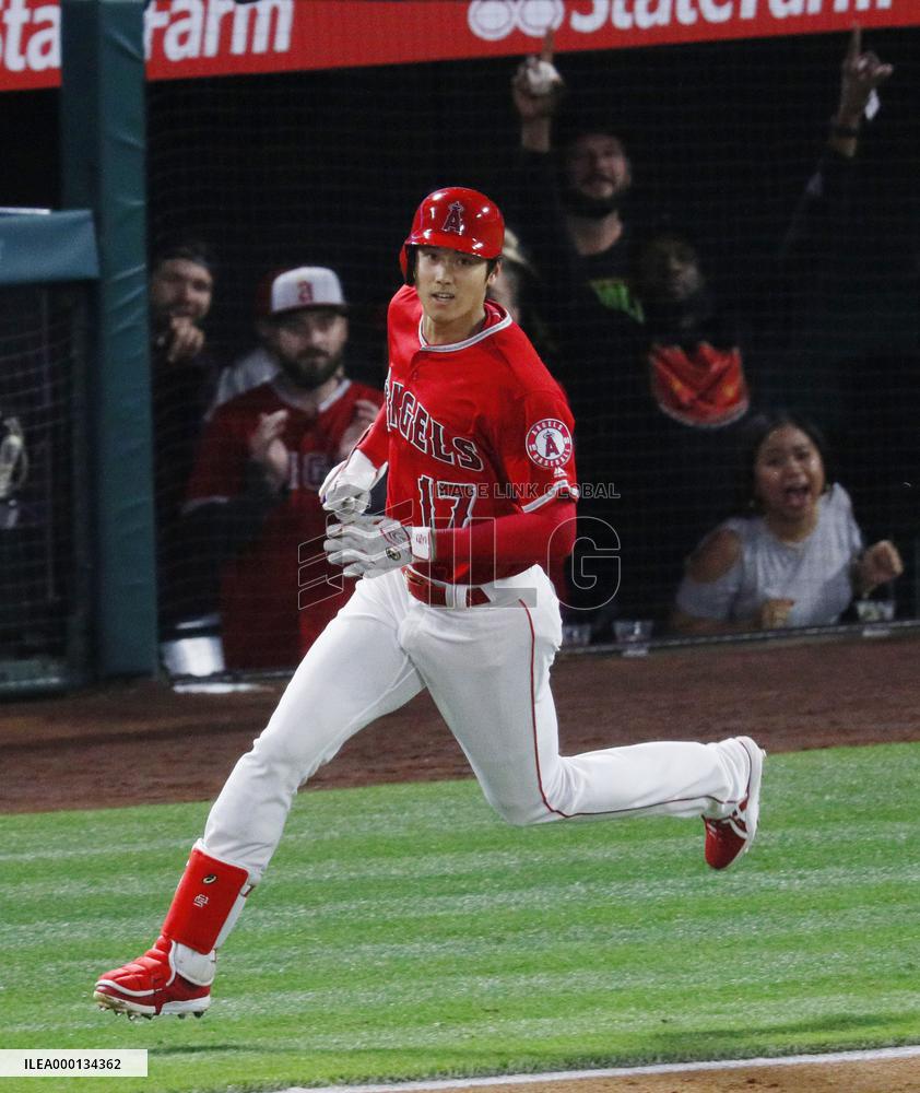 Baseball: Angels' Ohtani