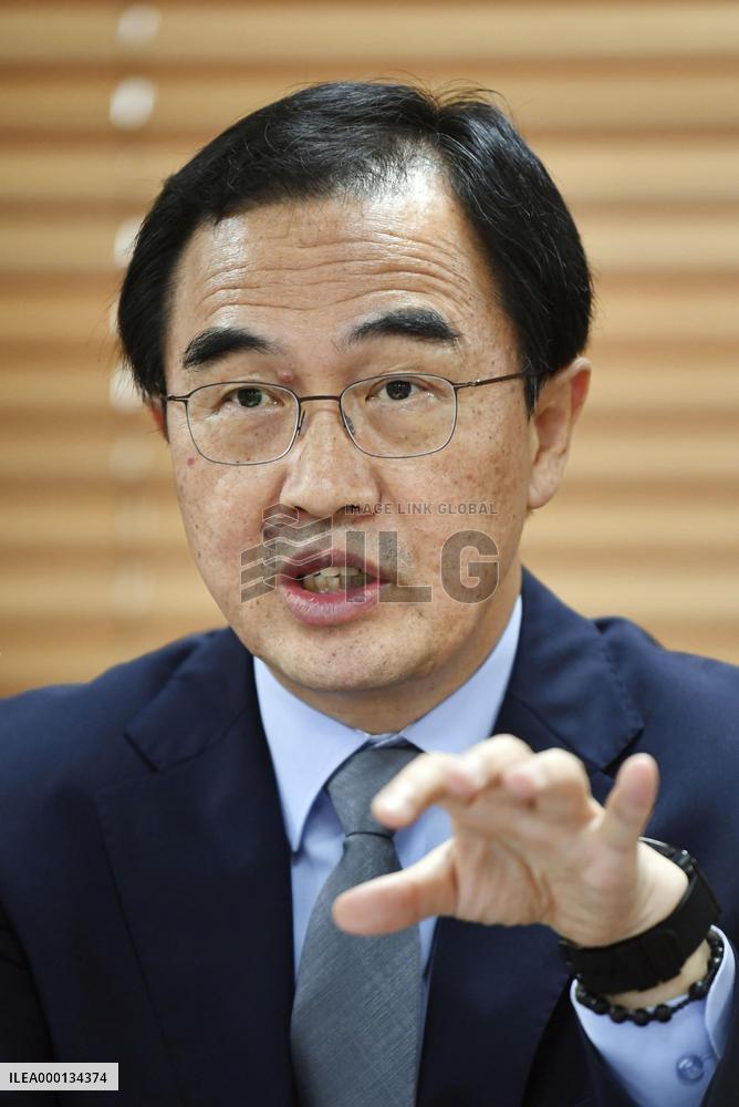 S. Korean Unification Minister Cho