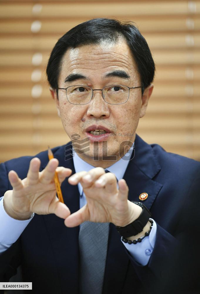 S. Korean Unification Minister Cho