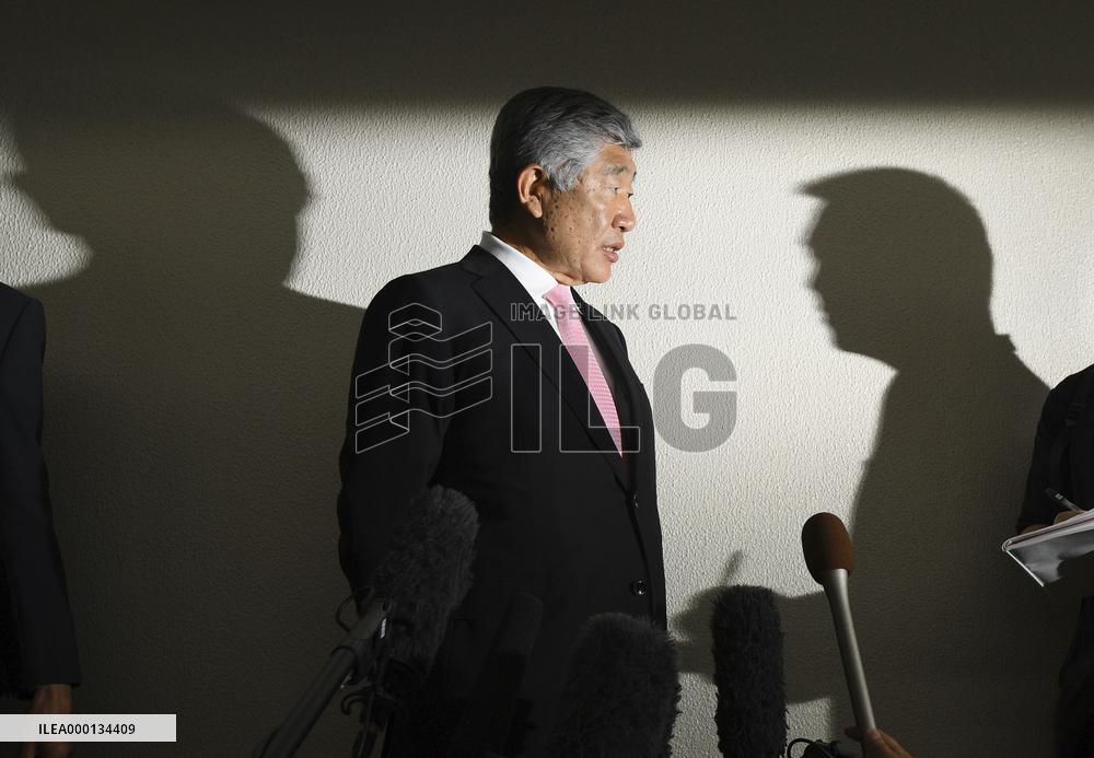 American football: Nihon Univ. head coach