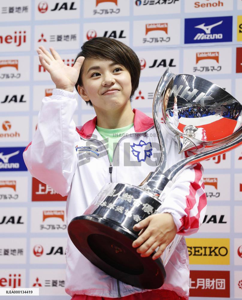 Gymnastics: Murakami defends NHK Cup women's championship