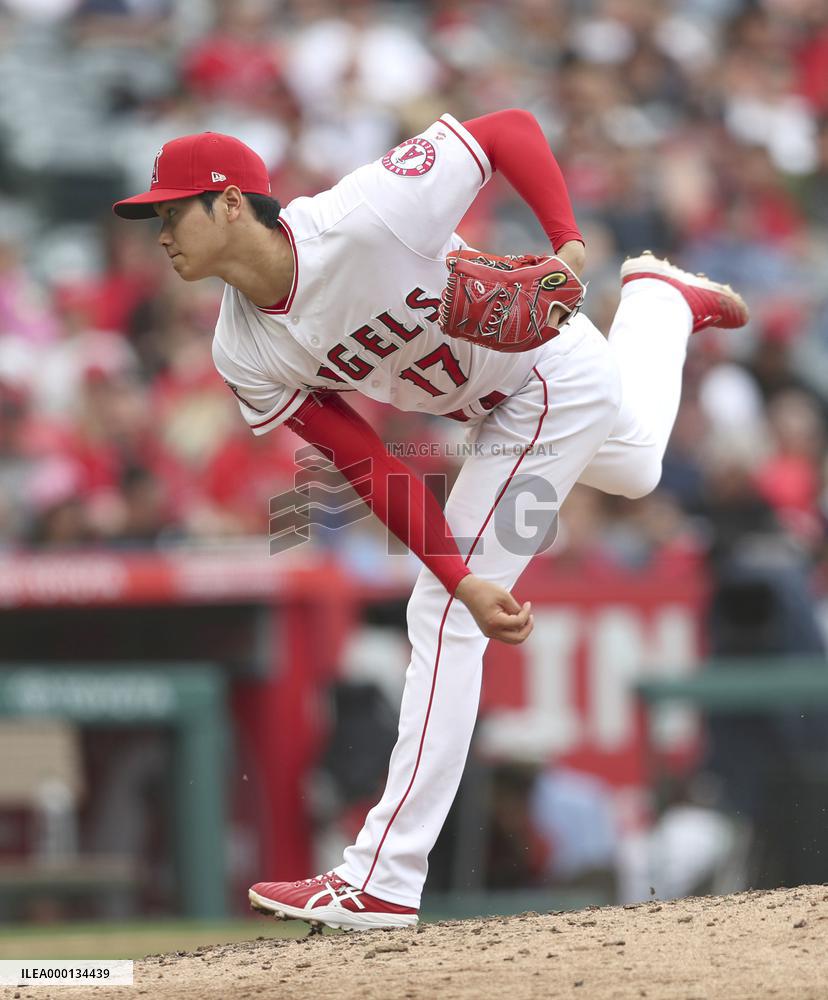 Baseball: Angels' Ohtani