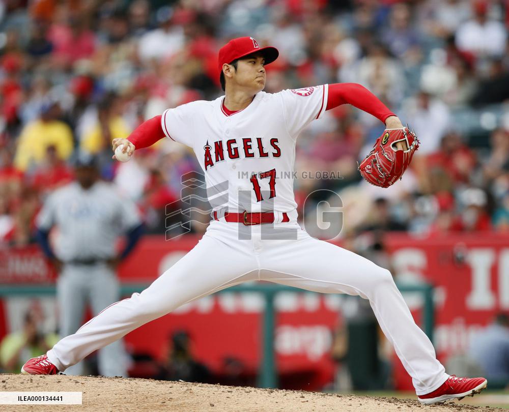 Baseball: Angels' Ohtani
