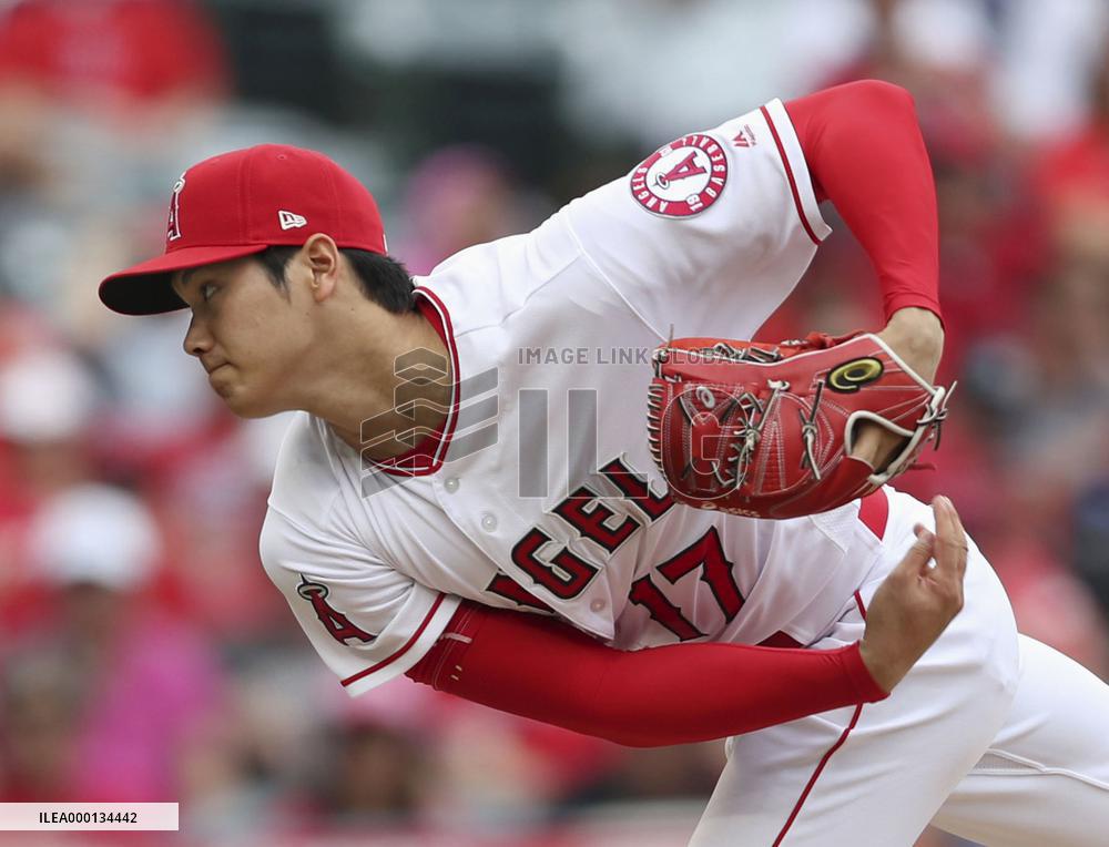 Baseball: Angels' Ohtani
