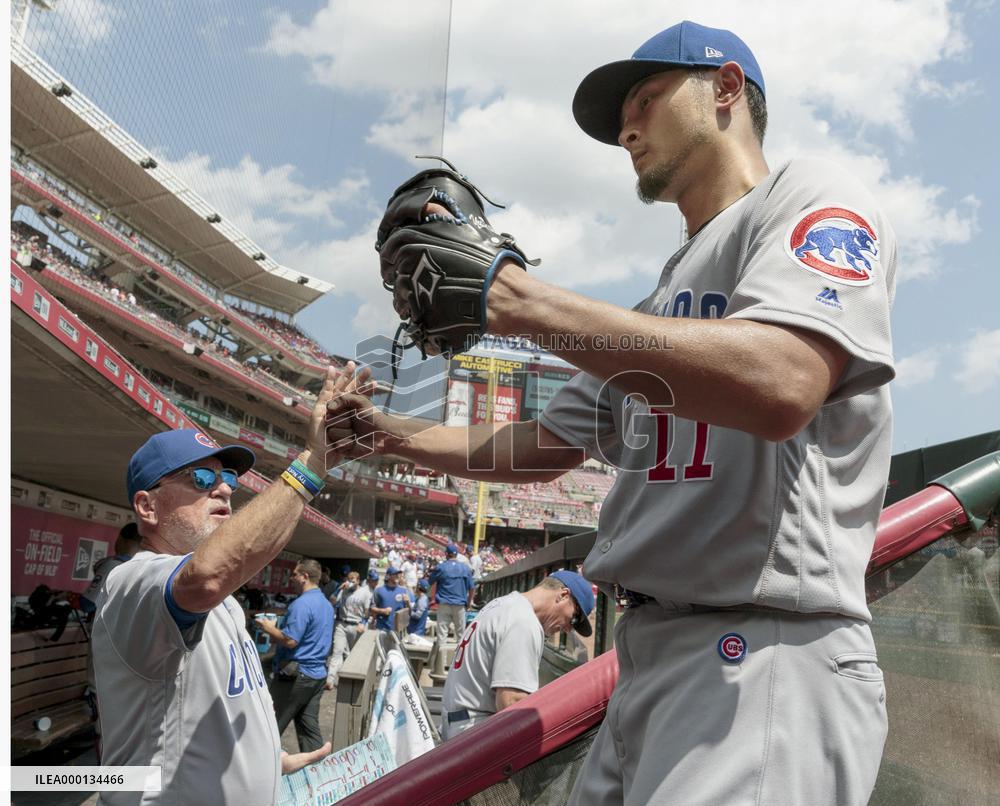Baseball: Chicago Cubs' Darvish