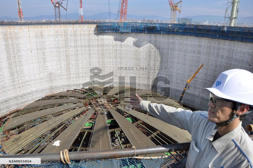 LNG tank in Osaka