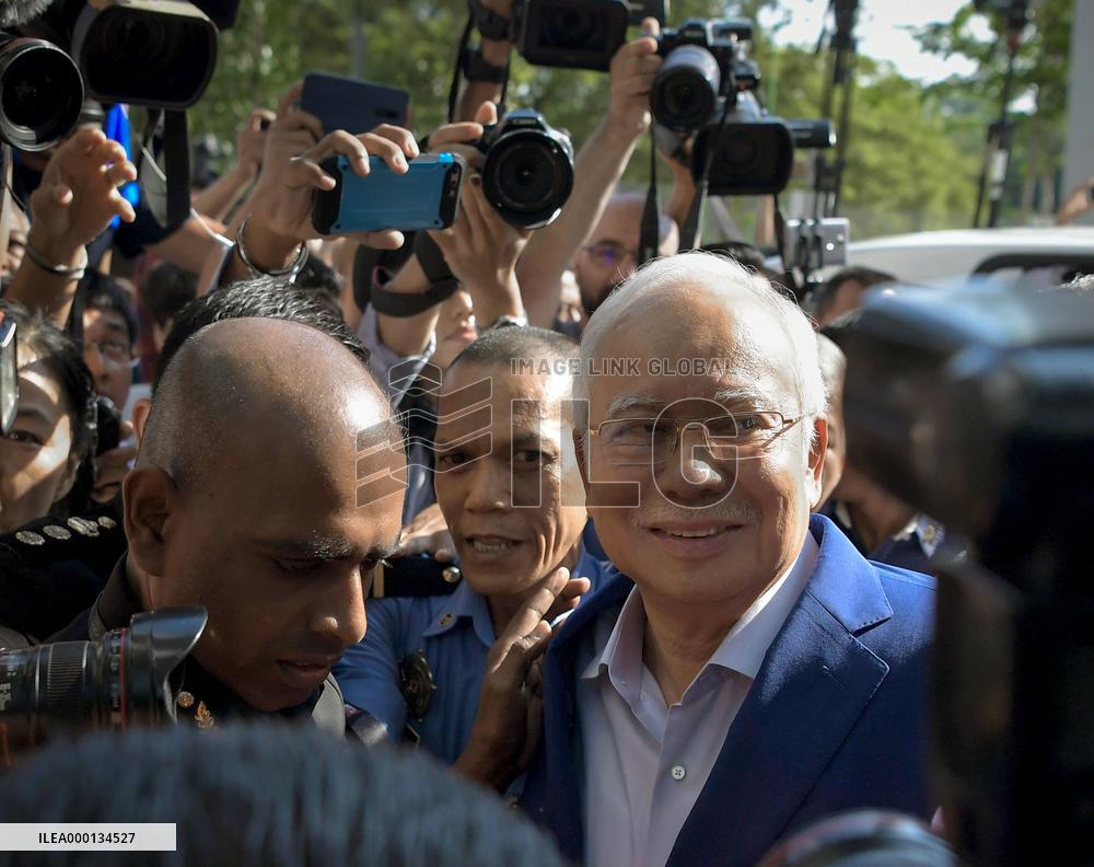 Former Malaysian PM Najib