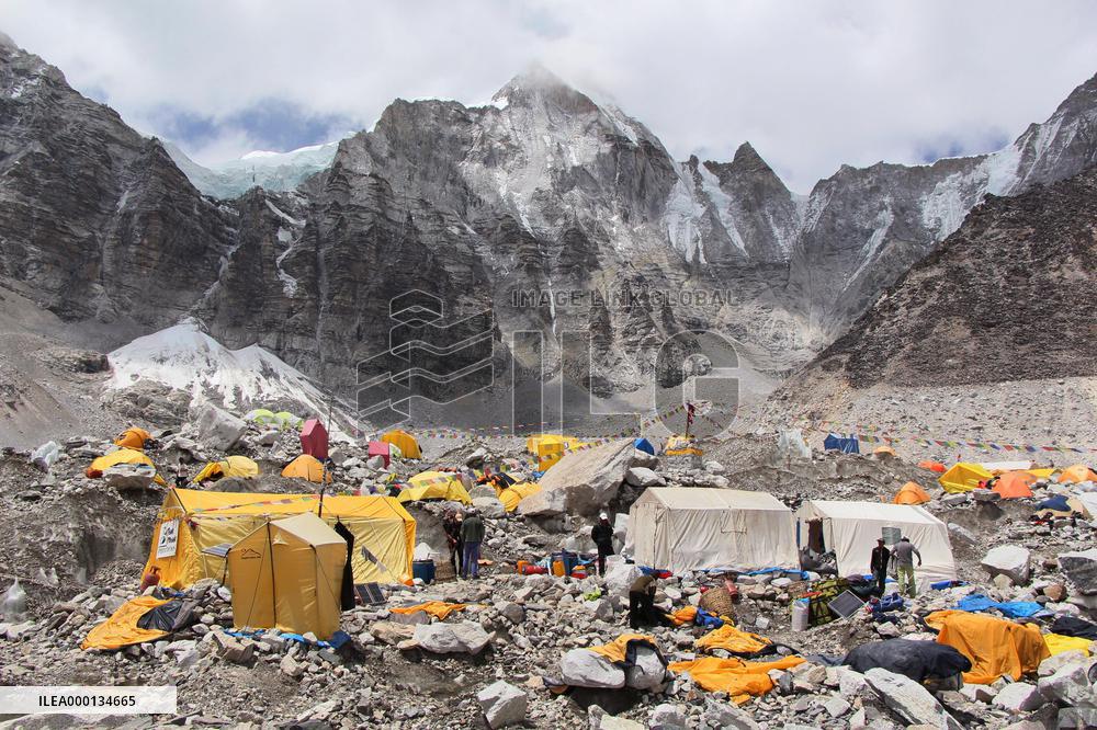 Mt. Everest base camp