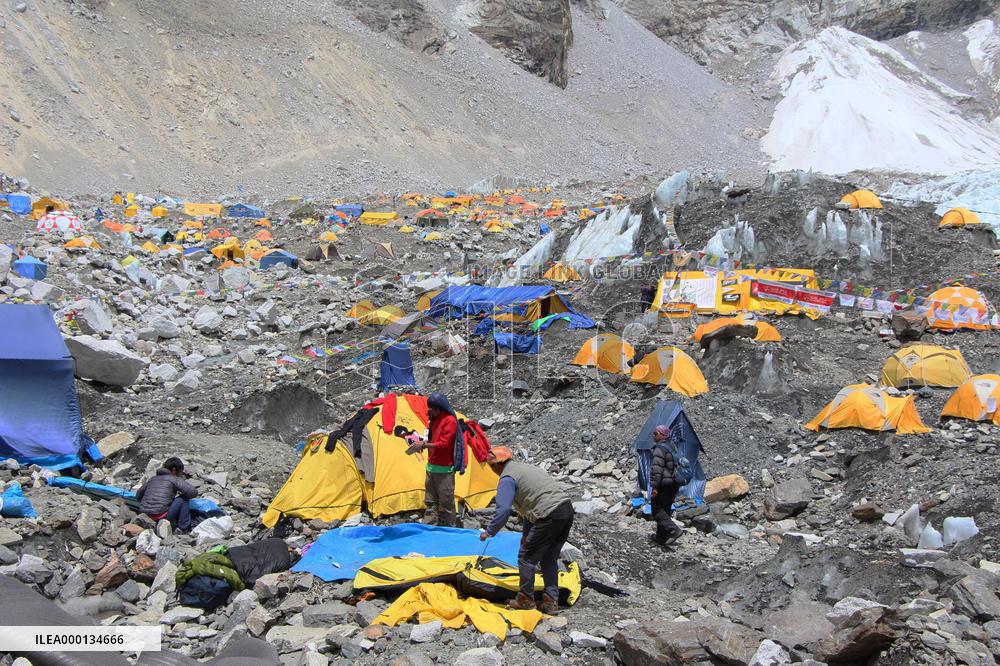 Mt. Everest base camp