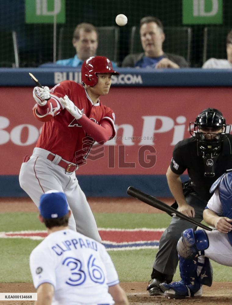 Baseball: Angels' Ohtani