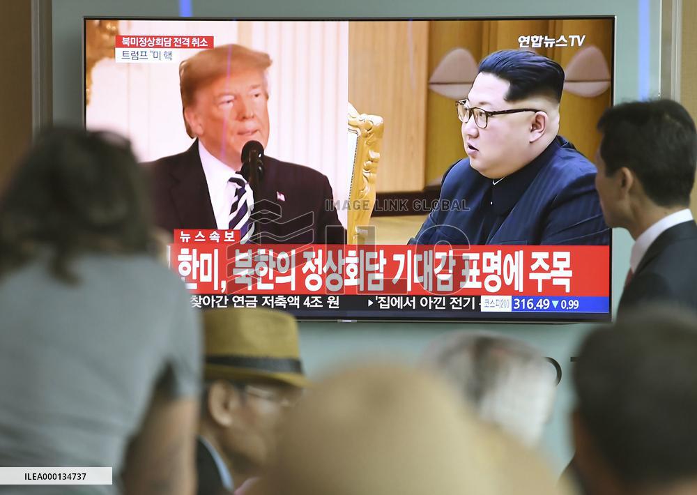 Trump cancels summit with Kim