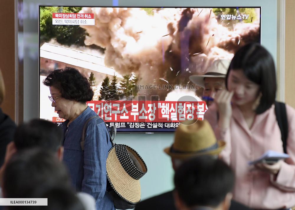 N. Korea nuclear test site is dismantled