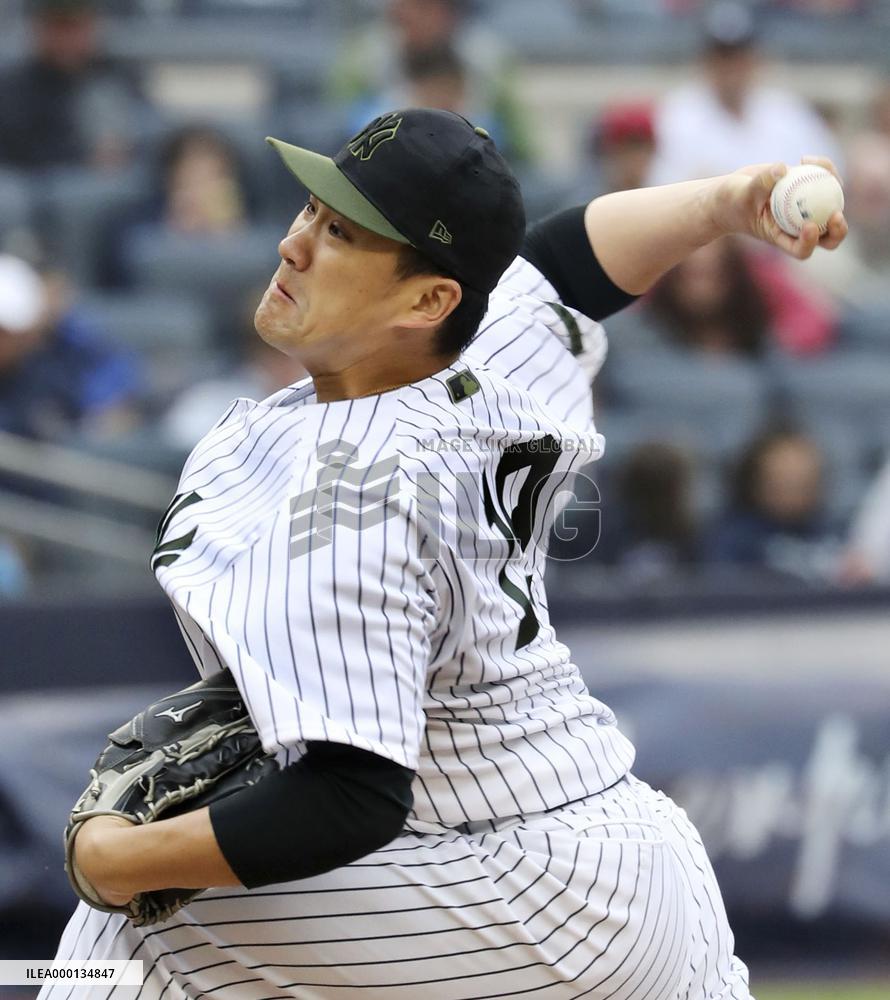 Baseball: Yankees' Tanaka