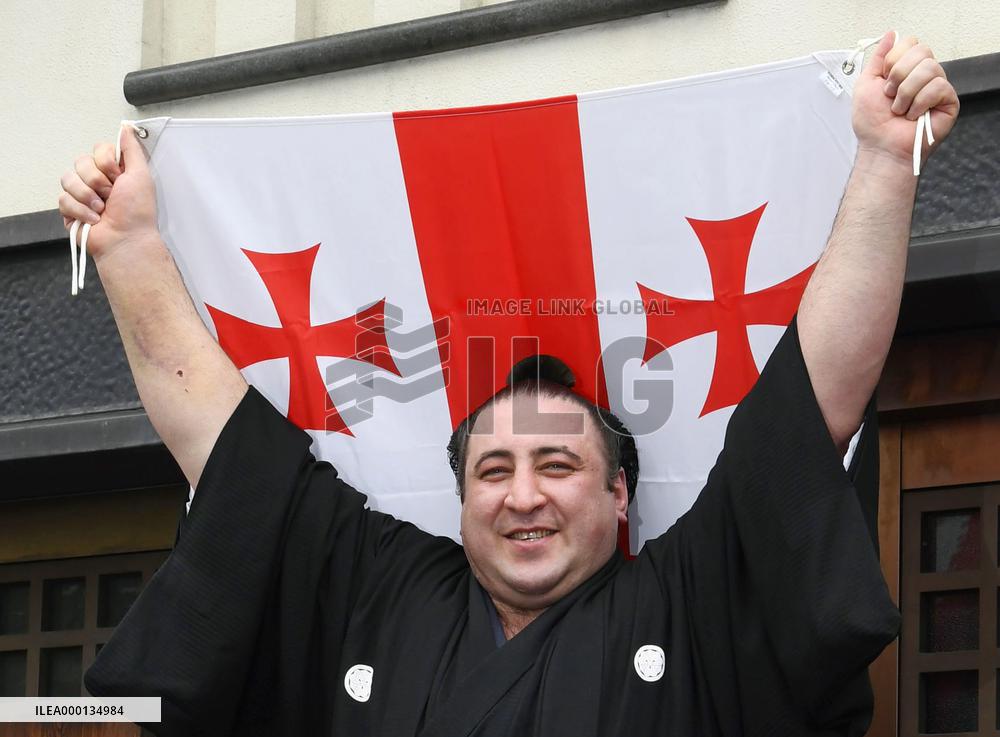 Sumo: Georgian Tochinoshin promoted to ozeki