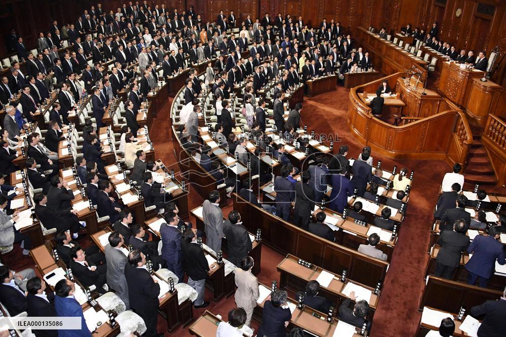 Lower house passes work style reform bill