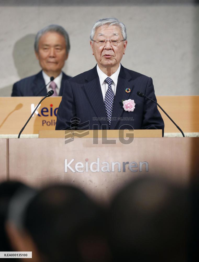 New Keidanren chairman
