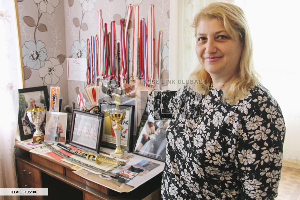 Mother of Georgian sumo wrestler Tochinoshin