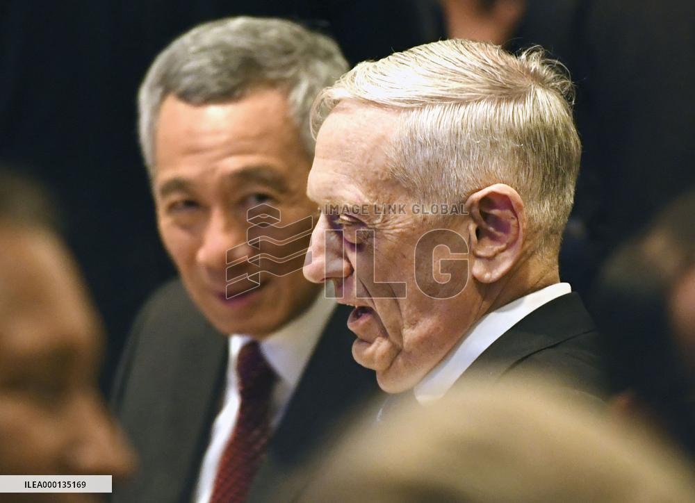 Asia Security Summit in Singapore