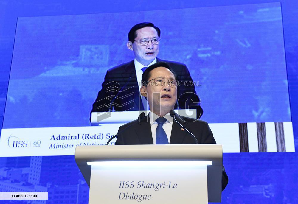 South Korean Defense Minister Song Young Moo