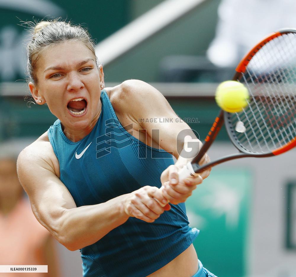 Tennis: Halep at French Open