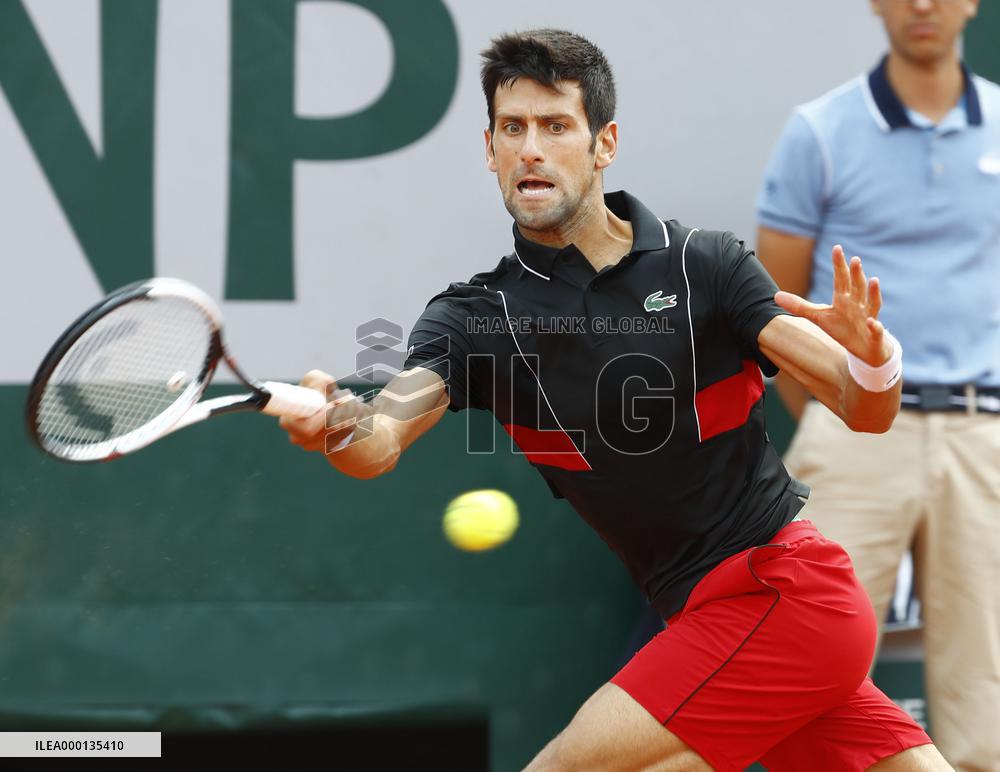 Tennis: Djokovic at French Open