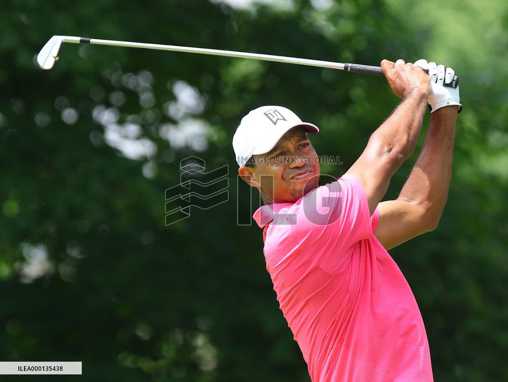Golf: Woods at Memorial Tournament